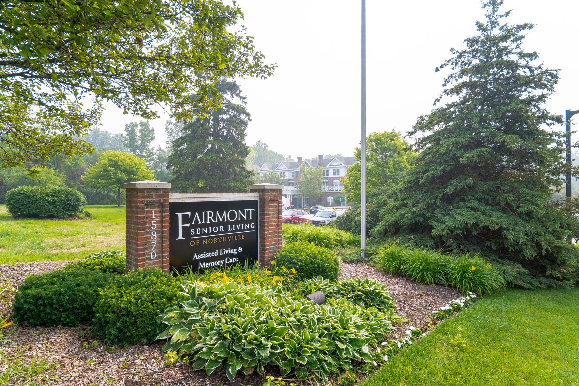 Fairmont Senior Living Northville Exterior Top View