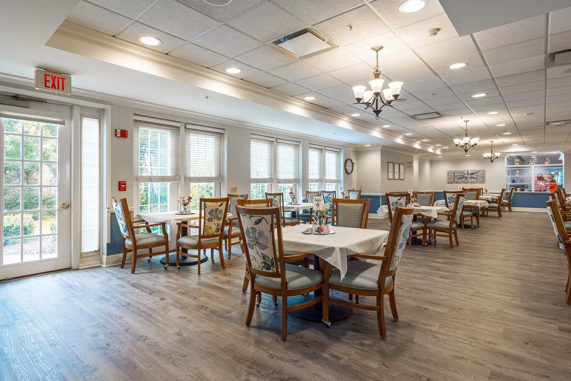 Fairmont of Northville Dining area