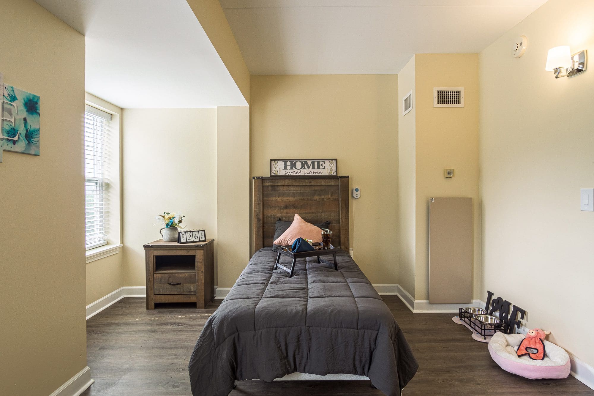 comfortable and attractive room bedroom